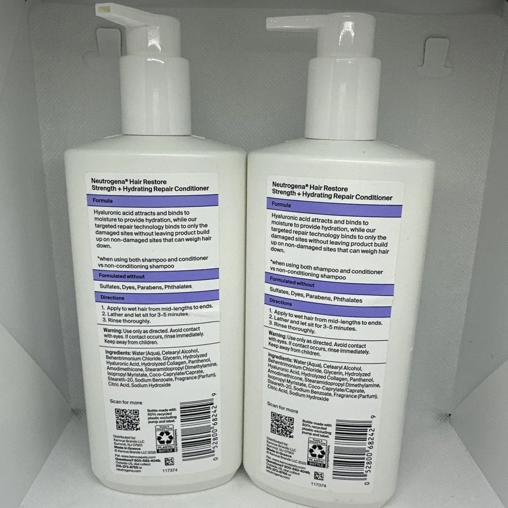 2 Neutrogena Hair Restore Conditioner 13 oz New
